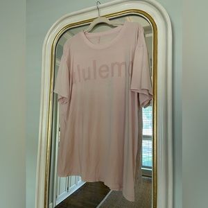 Lululemon Light Pink Tshirt